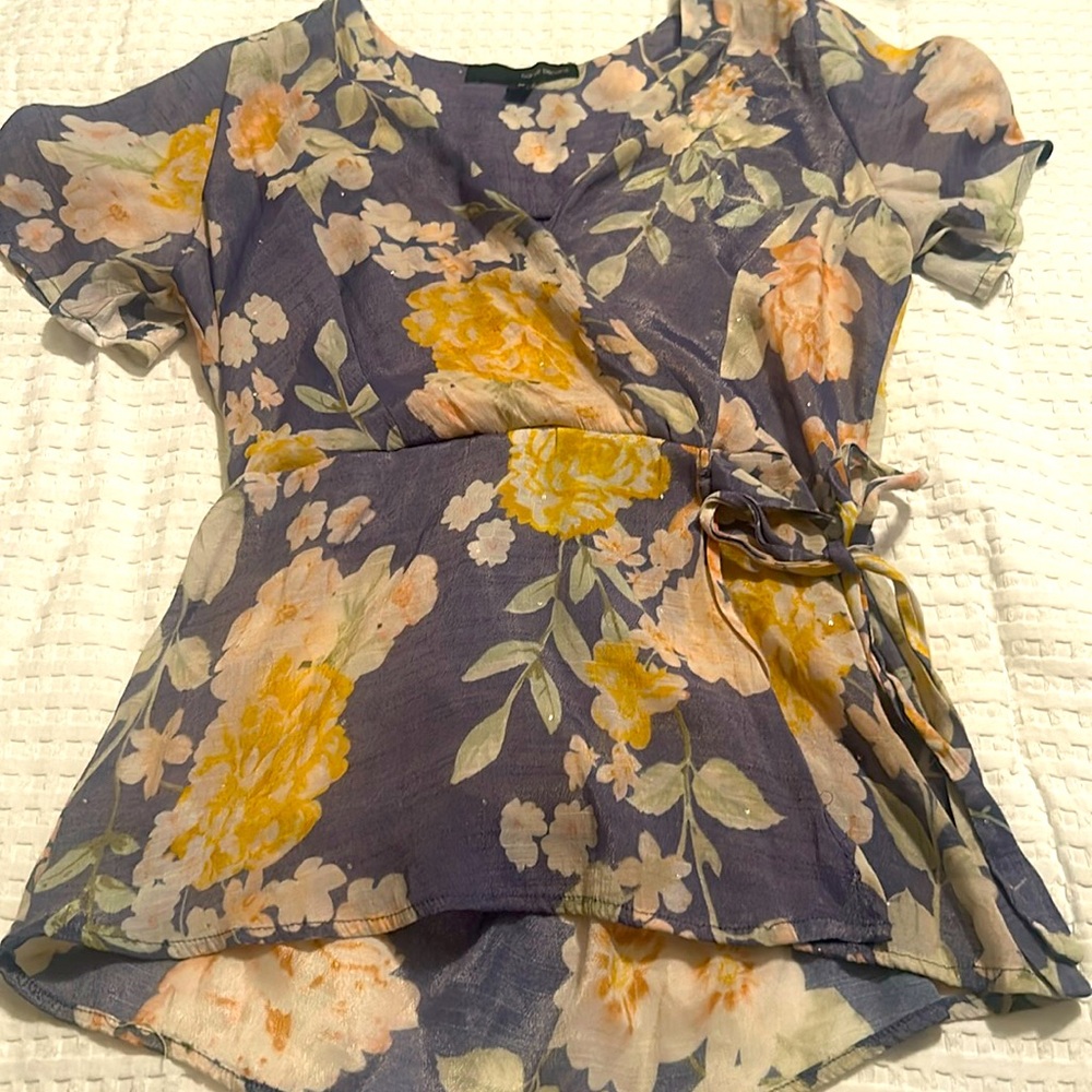Beautiful flower blouse